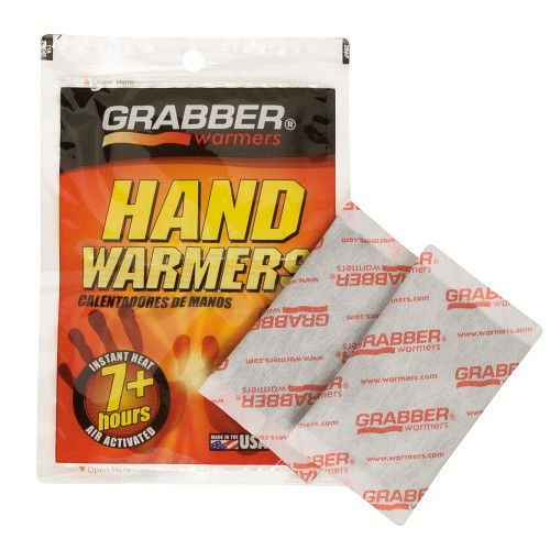 grabber hand warmer heat pack in assorted
