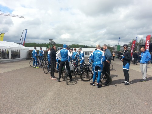 Danske Bank Blue Arrow cycling 2013 ved Grejsdalsløbet