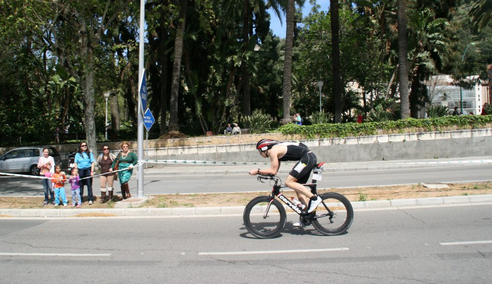 Enno on the bike