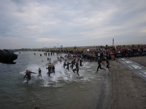 Pro start of KMD Ironman Copenhagen 2013
