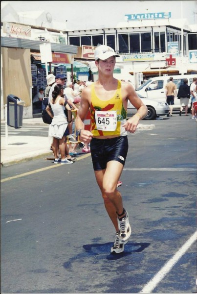 Nicholas Ward ironman 20 years ol